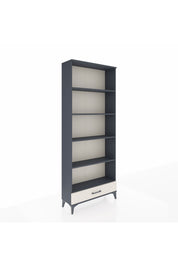 Arges Dolap 5 Raflı Tek Çekmeceli 88x30x221 Antrasit-Aytaşı