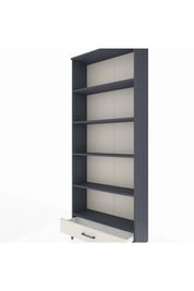 Arges Dolap 5 Raflı Tek Çekmeceli 88x30x221 Antrasit-Aytaşı