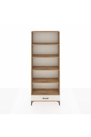 Arges Dolap 5 Raflı Tek Çekmeceli 88x30x221 Çam-Aytaşı