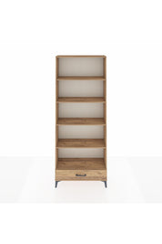 Arges Dolap 5 Raflı Tek Çekmeceli 88x30x221 Çam-Çam