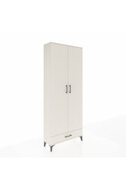 Arges Dolap 5 Raflı Tek Çekmeceli 2 Kapaklı 88x30x221 Aytaşı-Aytaşı