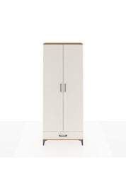 Arges Dolap 5 Raflı Tek Çekmeceli 2 Kapaklı 88x30x221 Çam-Aytaşı