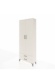 Arges Dolap 2 Raflı 2 Çekmeceli Tek Askılı 88x30x221 Aytaşı-Aytaşı