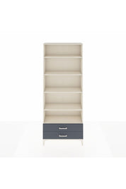 Arges Dolap 5 Raflı 2 Çekmeceli 88x30x221 Aytaşı-Antrasit