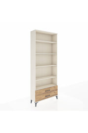 Arges Dolap 5 Raflı 2 Çekmeceli 88x30x221 Aytaşı-Çam