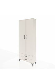 Arges Dolap 5 Raflı 2 Çekmeceli 2 Kapaklı 88x30x221 Aytaşı-Aytaşı