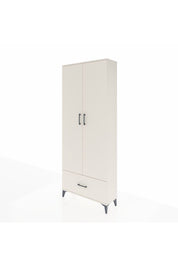 Arges Dolap 5 Raflı Tek Çekmeceli 2 Kapaklı 88x30x221 Aytaşı-Aytaşı