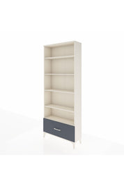 Arges Dolap 5 Raflı Tek Çekmeceli 88x30x221 Aytaşı-Antrasit