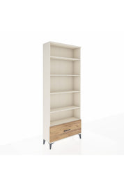 Arges Dolap 5 Raflı Tek Çekmeceli 88x30x221 Aytaşı-Çam