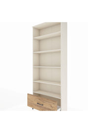 Arges Dolap 5 Raflı Tek Çekmeceli 88x30x221 Aytaşı-Çam