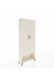 Arges Dolap 2 Raflı 2 Kapaklı Tek Askılı 88x30x221 Aytaşı-Aytaşı