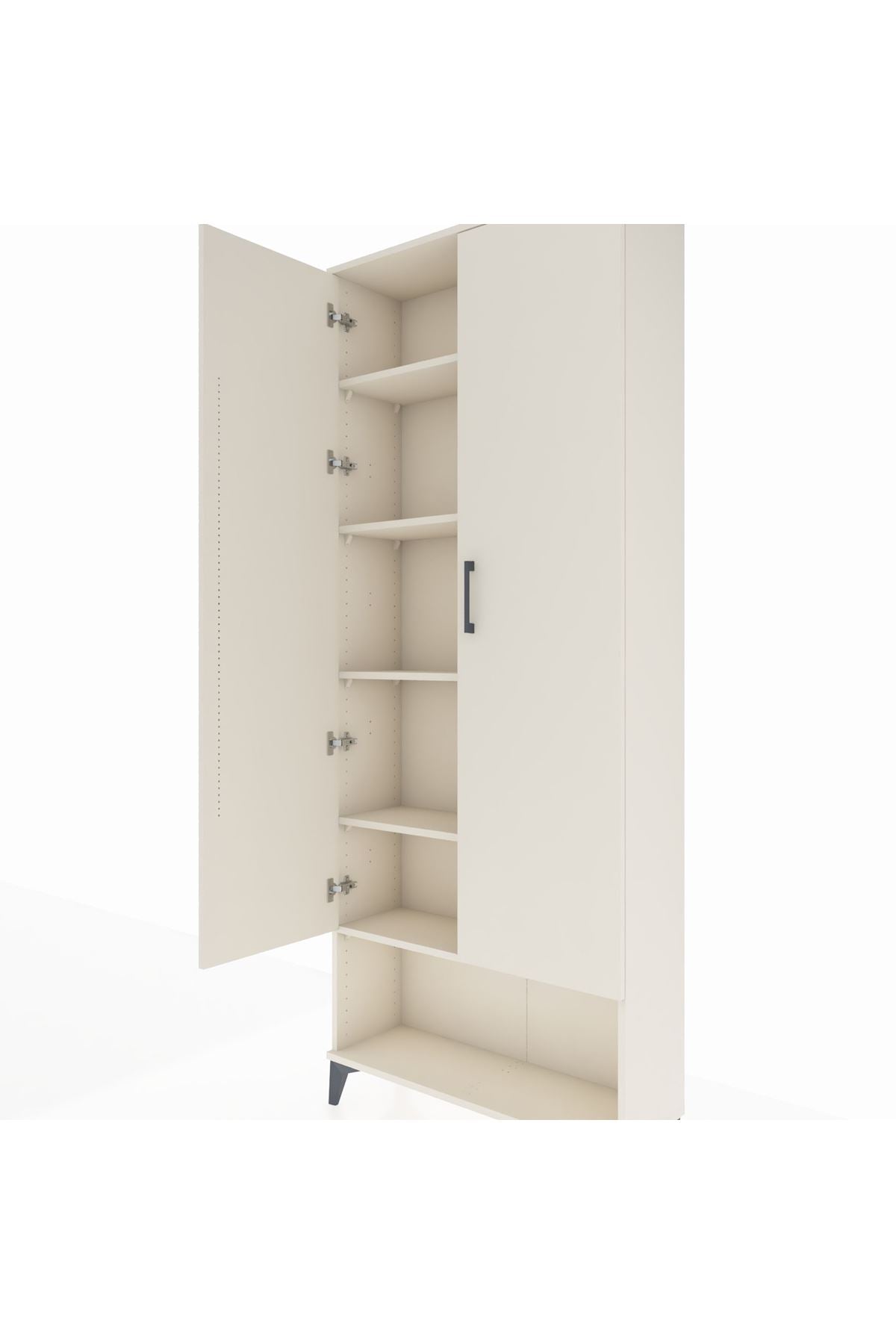 Arges Dolap 5 Raflı 2 Kapaklı 88x30x221 Aytaşı-Aytaşı