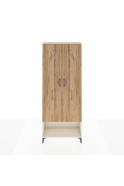 Arges Dolap 5 Raflı 2 Kapaklı 88x30x221 Aytaşı-Çam