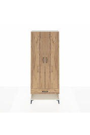 Arges Dolap 2 Raflı Tek Çekmeceli Tek Askılı 88x30x221 Aytaşı-Çam