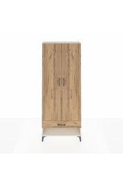 Arges Dolap 5 Raflı Tek Çekmeceli 2 Kapaklı 88x30x221 Aytaşı-Çam