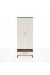Arges Dolap 2 Raflı Tek Çekmeceli Tek Askılı 88x30x221