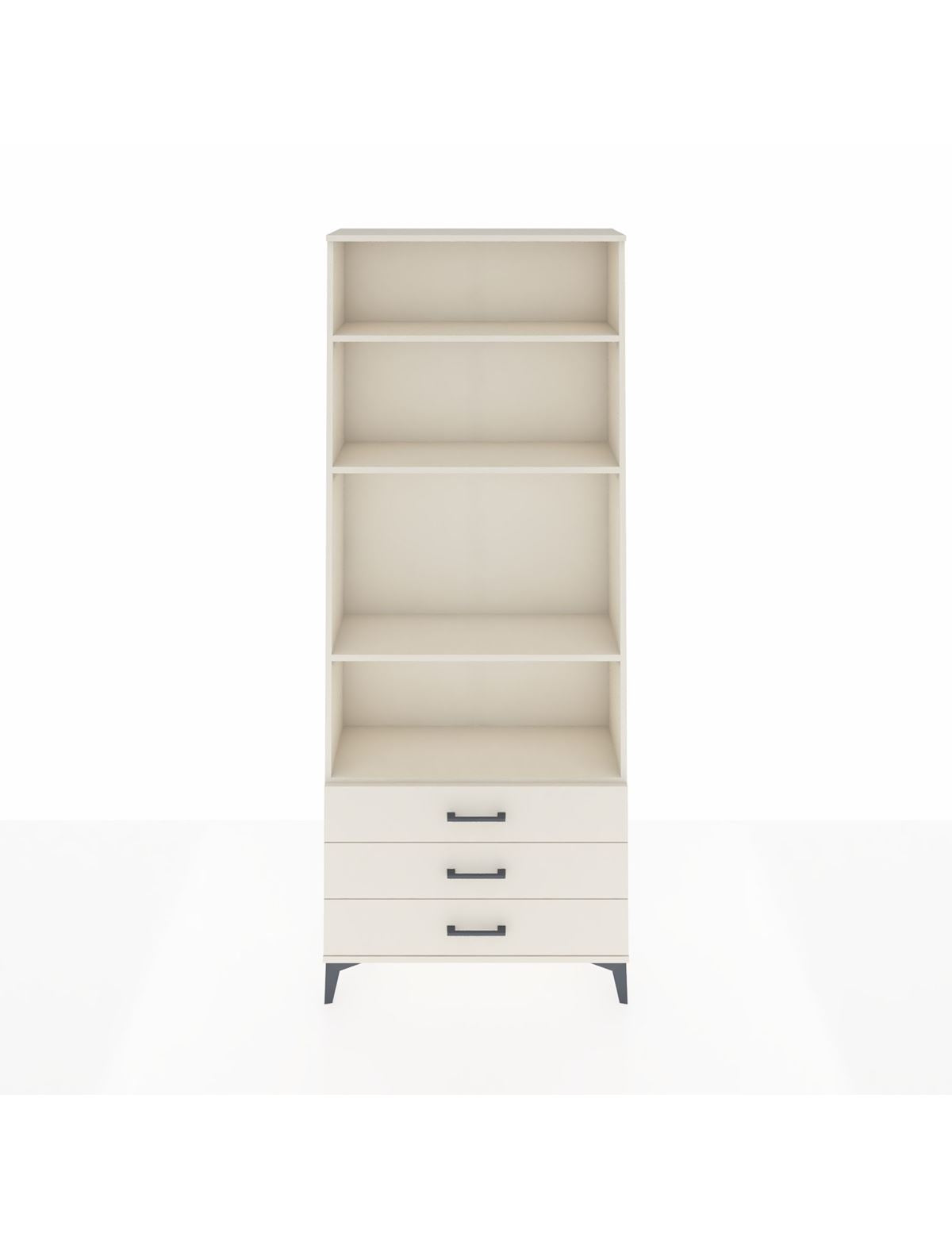 Arges Dolap 4 Raflı 3 Çekmeceli 88x30x221 Aytaşı-Aytaşı