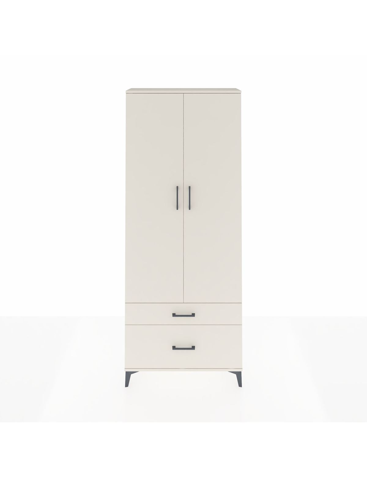 Arges Dolap 4 Raflı 2 Çekmeceli 2 Kapaklı 88x30x221 Aytaşı-Aytaşı