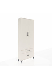 Arges Dolap 4 Raflı 2 Çekmeceli 2 Kapaklı 88x30x221 Aytaşı-Aytaşı
