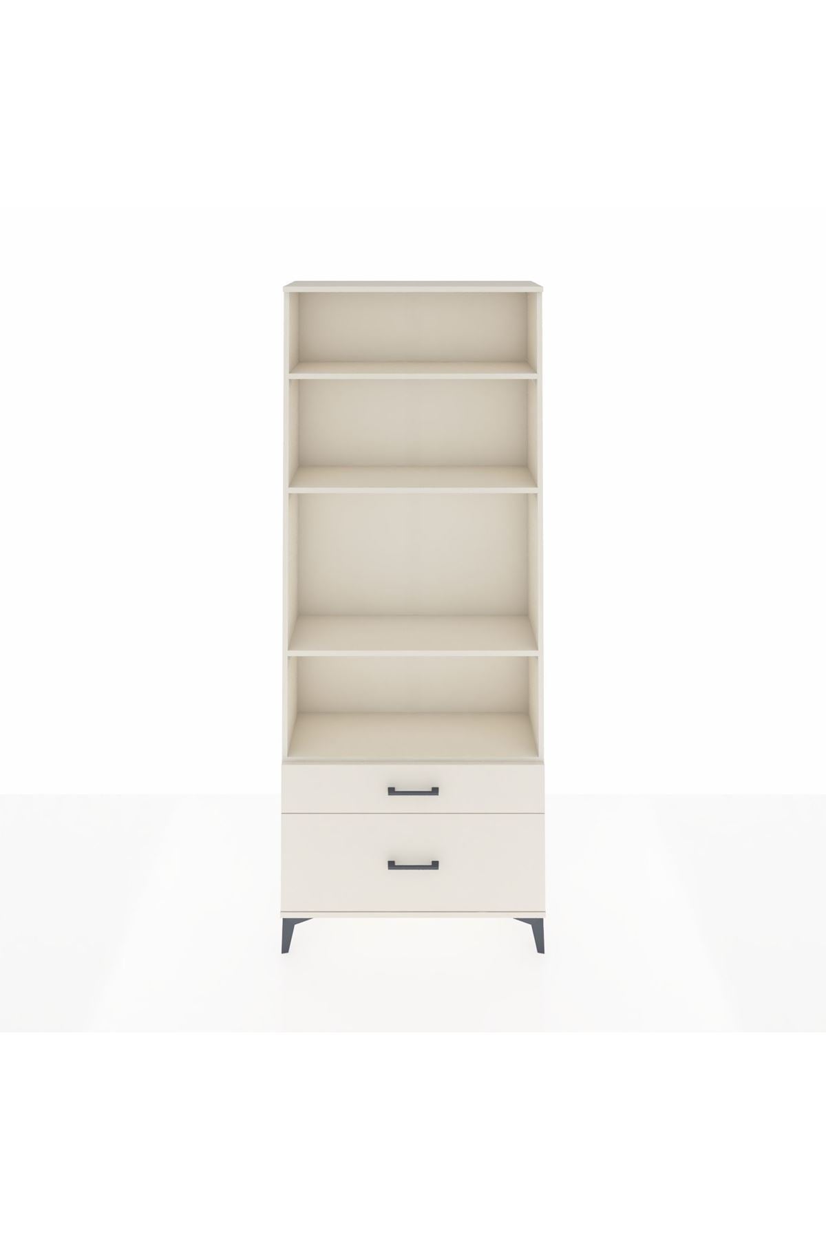 Arges Dolap 4 Raflı 2 Çekmeceli 88x30x221 Aytaşı-Aytaşı