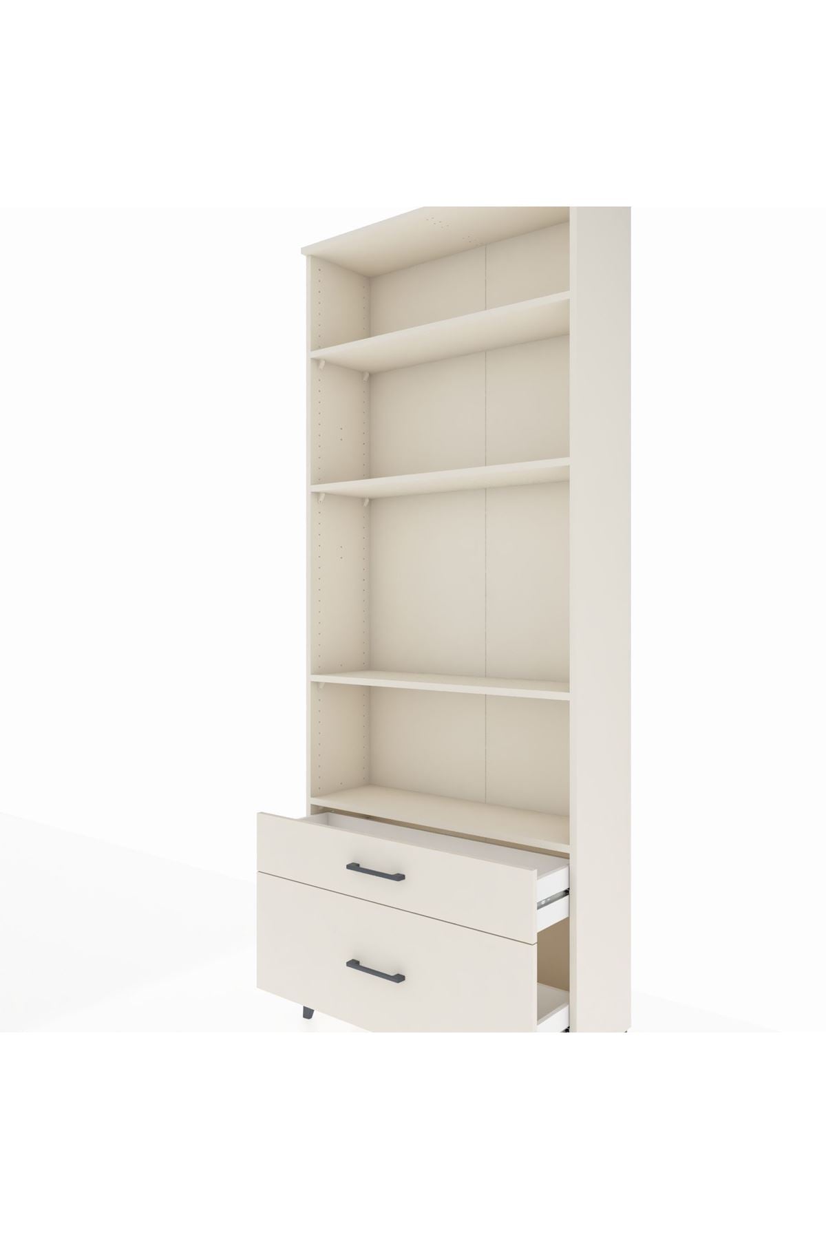 Arges Dolap 4 Raflı 2 Çekmeceli 88x30x221 Aytaşı-Aytaşı