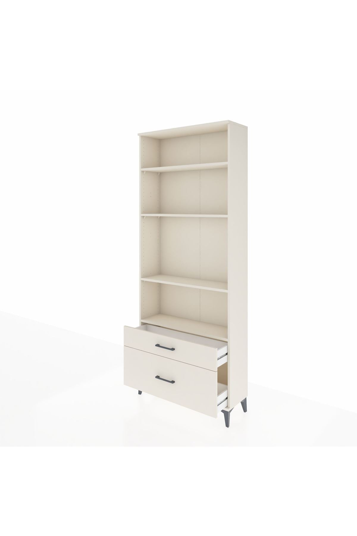 Arges Dolap 4 Raflı 2 Çekmeceli 88x30x221 Aytaşı-Aytaşı