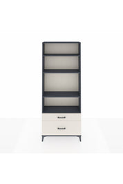 Arges Dolap 4 Raflı 2 Çekmeceli 88x30x221 Antrasit-Aytaşı