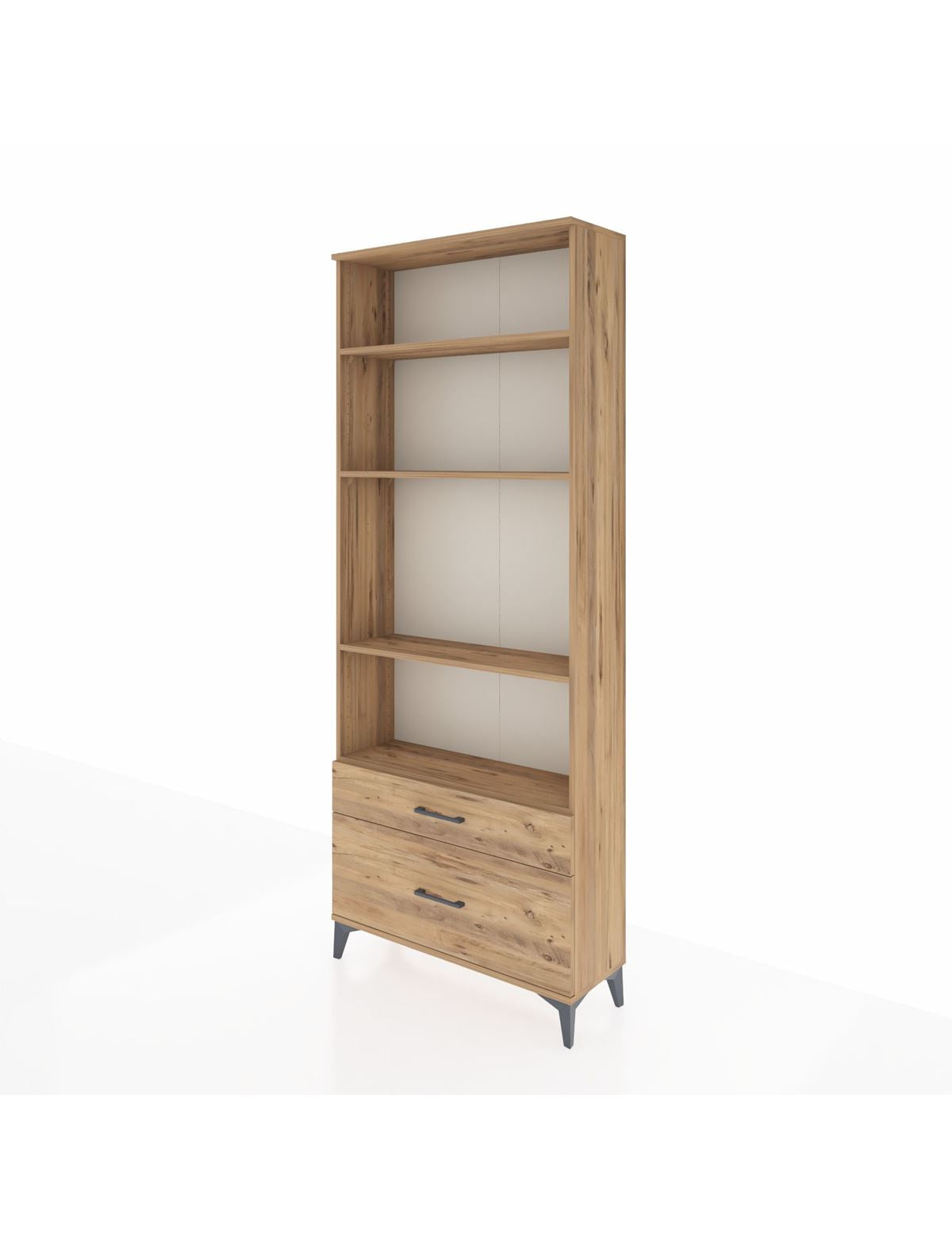 Arges Dolap 4 Raflı 2 Çekmeceli 88x30x221 - S30M024V9A