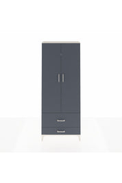 Arges Dolap 4 Raflı 2 Çekmeceli 2 Kapaklı 88x30x221 Aytaşı-Antrasit