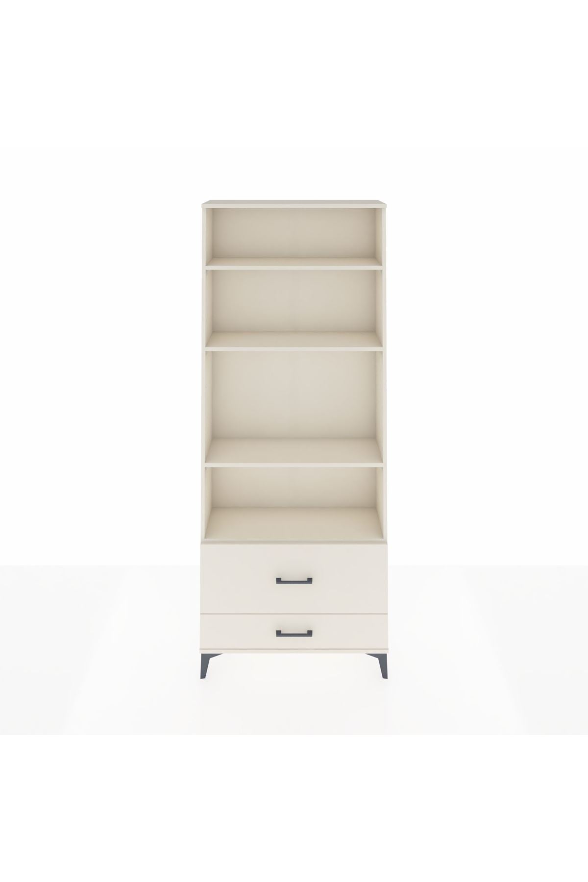 Arges Dolap 4 Raflı 2 Çekmeceli 88x30x221 Aytaşı-Aytaşı