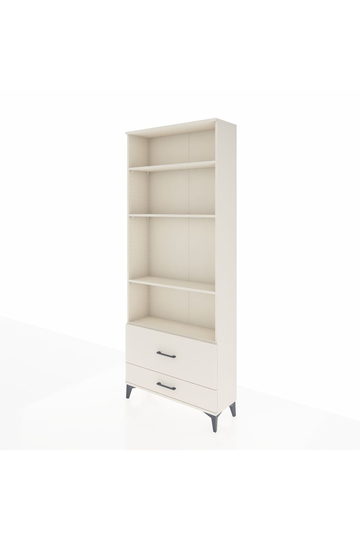 Arges Dolap 4 Raflı 2 Çekmeceli 88x30x221 Aytaşı-Aytaşı