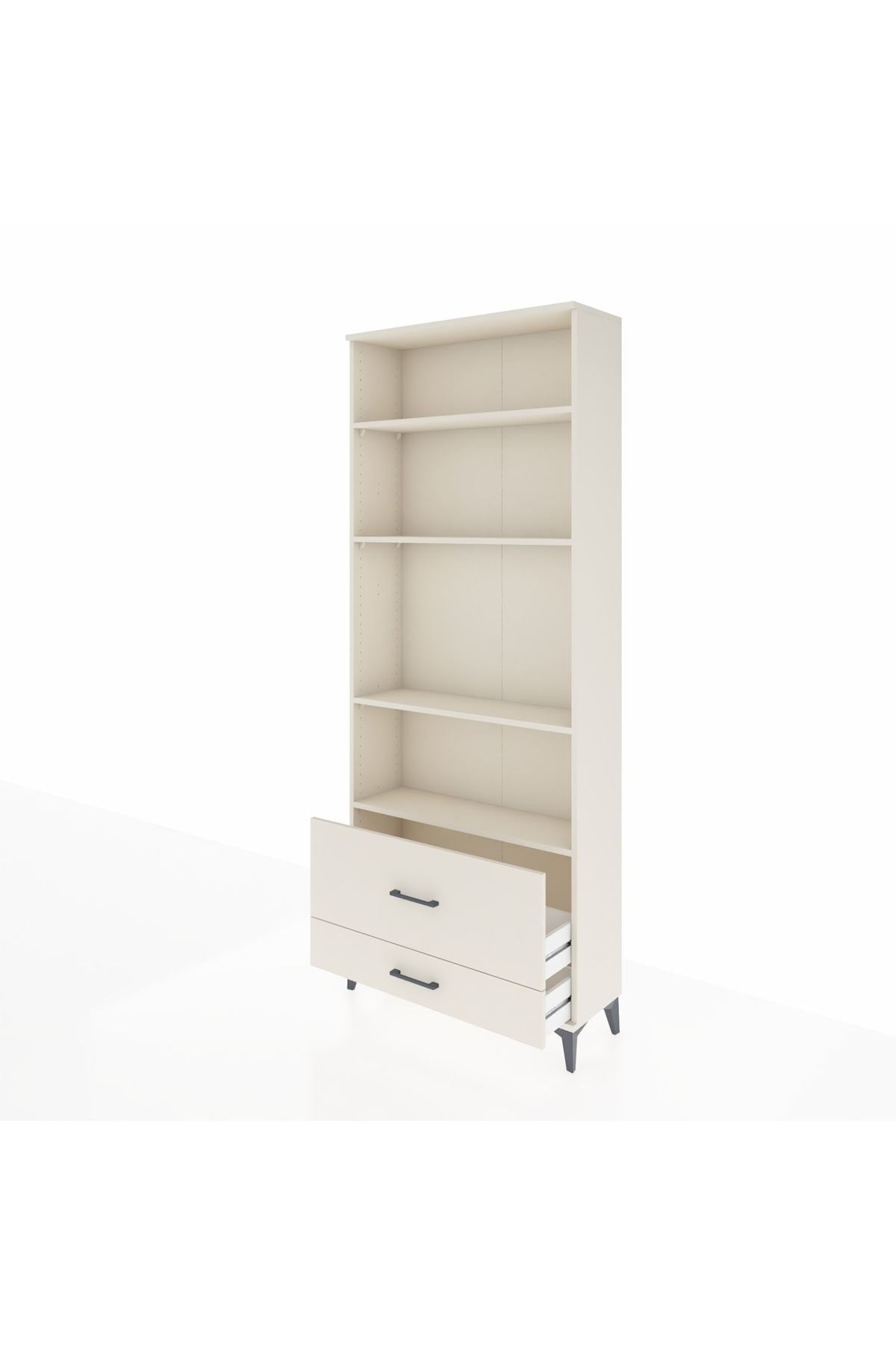 Arges Dolap 4 Raflı 2 Çekmeceli 88x30x221 Aytaşı-Aytaşı