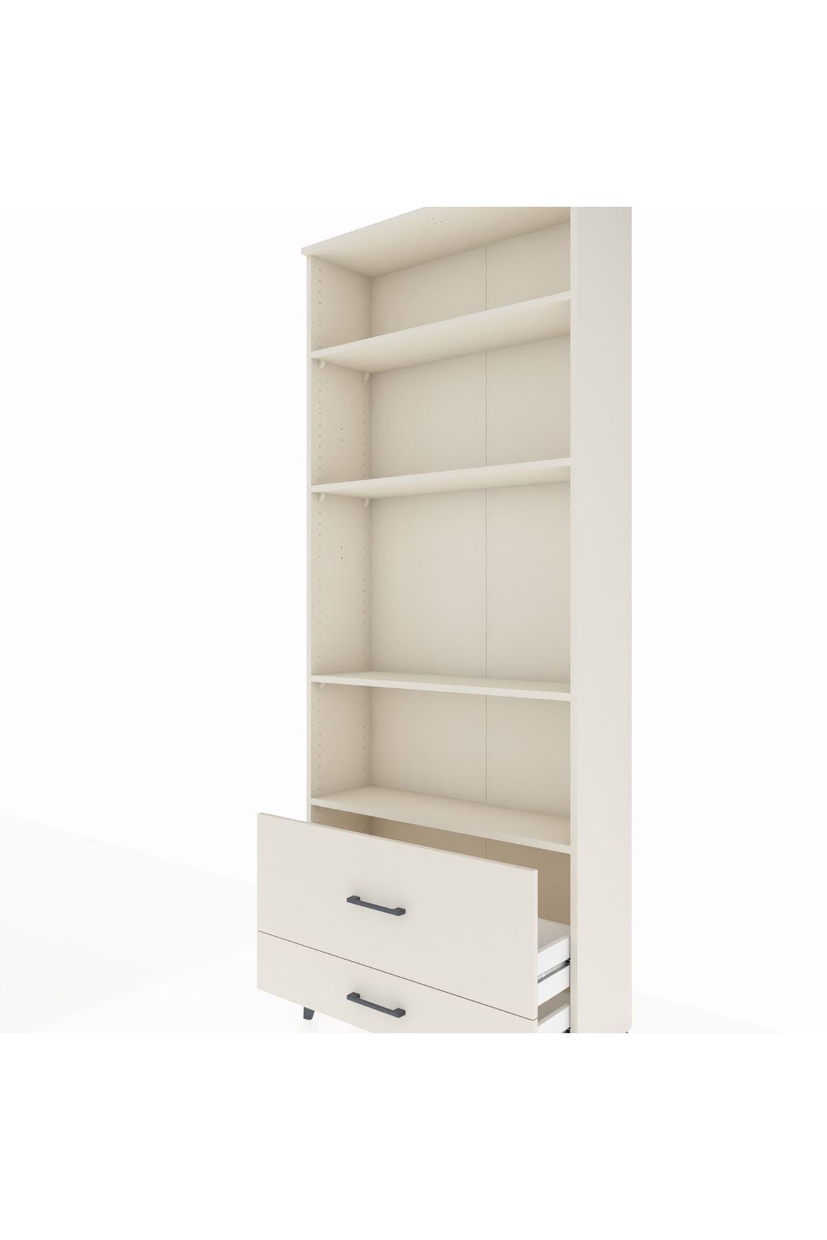 Arges Dolap 4 Raflı 2 Çekmeceli 88x30x221 Aytaşı-Aytaşı