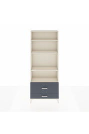 Arges Dolap 4 Raflı 2 Çekmeceli 88x30x221 Aytaşı-Antrasit