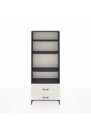 Arges Dolap 4 Raflı 2 Çekmeceli 88x30x221 Antrasit-Aytaşı