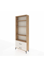 Arges Dolap 4 Raflı 2 Çekmeceli 88x30x221 Çam-Aytaşı