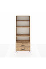 Arges Dolap 4 Raflı 2 Çekmeceli 88x30x221