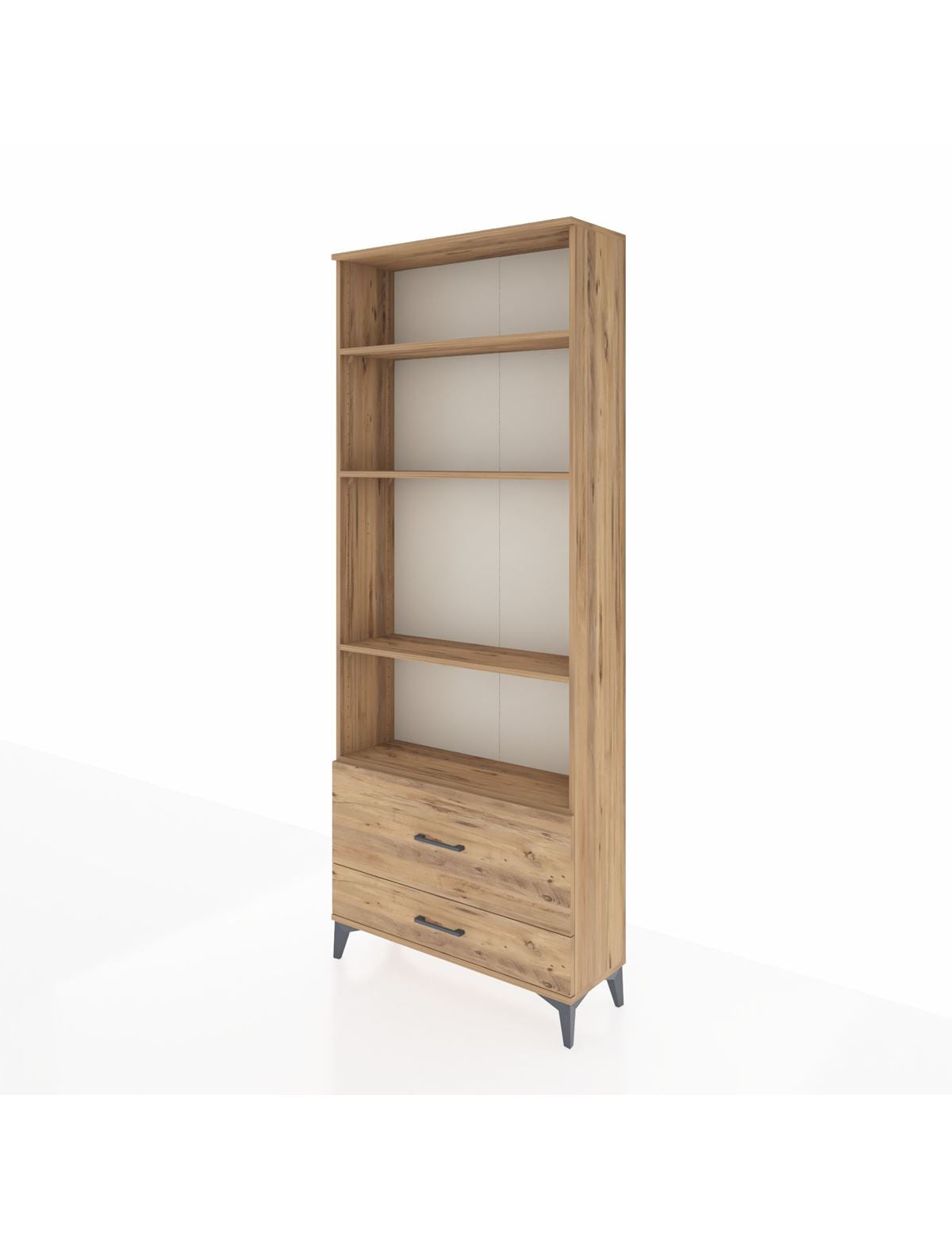 Arges Dolap 4 Raflı 2 Çekmeceli 88x30x221 - S30M027V9A