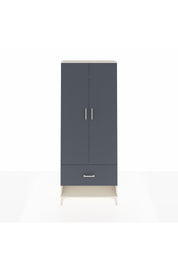 Arges Dolap 2 Raflı Tek Çekmeceli Tek Askılı 88x30x221 Aytaşı-Antrasit