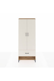 Arges Dolap 2 Raflı Tek Çekmeceli Tek Askılı 88x30x221 Çam-Aytaşı