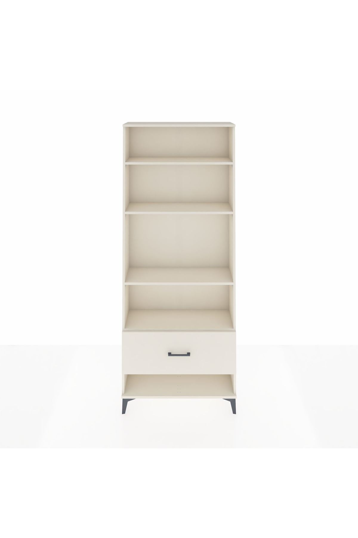 Arges Dolap 4 Raflı Tek Çekmeceli 88x30x221 Aytaşı-Aytaşı