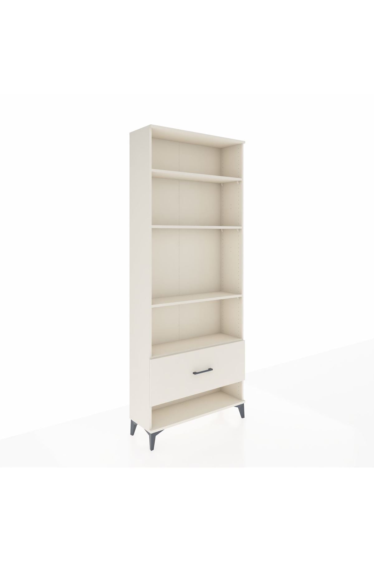 Arges Dolap 4 Raflı Tek Çekmeceli 88x30x221 Aytaşı-Aytaşı