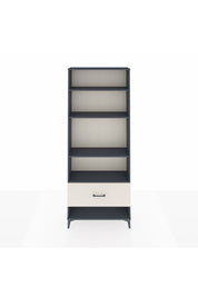 Arges Dolap 4 Raflı Tek Çekmeceli 88x30x221 Antrasit-Aytaşı