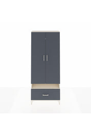 Arges Dolap 3 Raflı Tek Çekmeceli Tek Askılı 88x30x221 Aytaşı-Antrasit