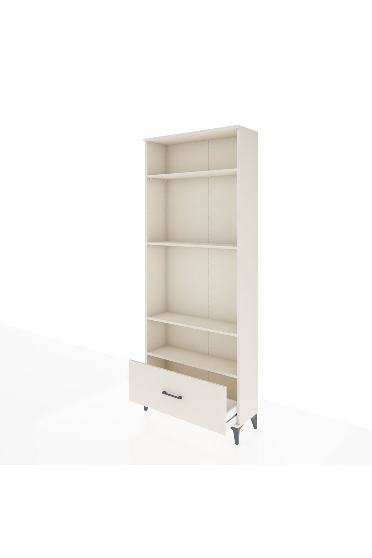 Arges Dolap 4 Raflı Tek Çekmeceli 88x30x221 Aytaşı-Aytaşı