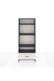 Arges Dolap 4 Raflı Tek Çekmeceli 88x30x221 Antrasit-Aytaşı