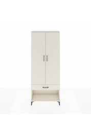 Arges Dolap 4 Raflı Tek Çekmeceli 2 Kapaklı 88x30x221 Aytaşı-Aytaşı