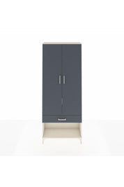 Arges Dolap 4 Raflı Tek Çekmeceli 2 Kapaklı 88x30x221 Aytaşı-Antrasit