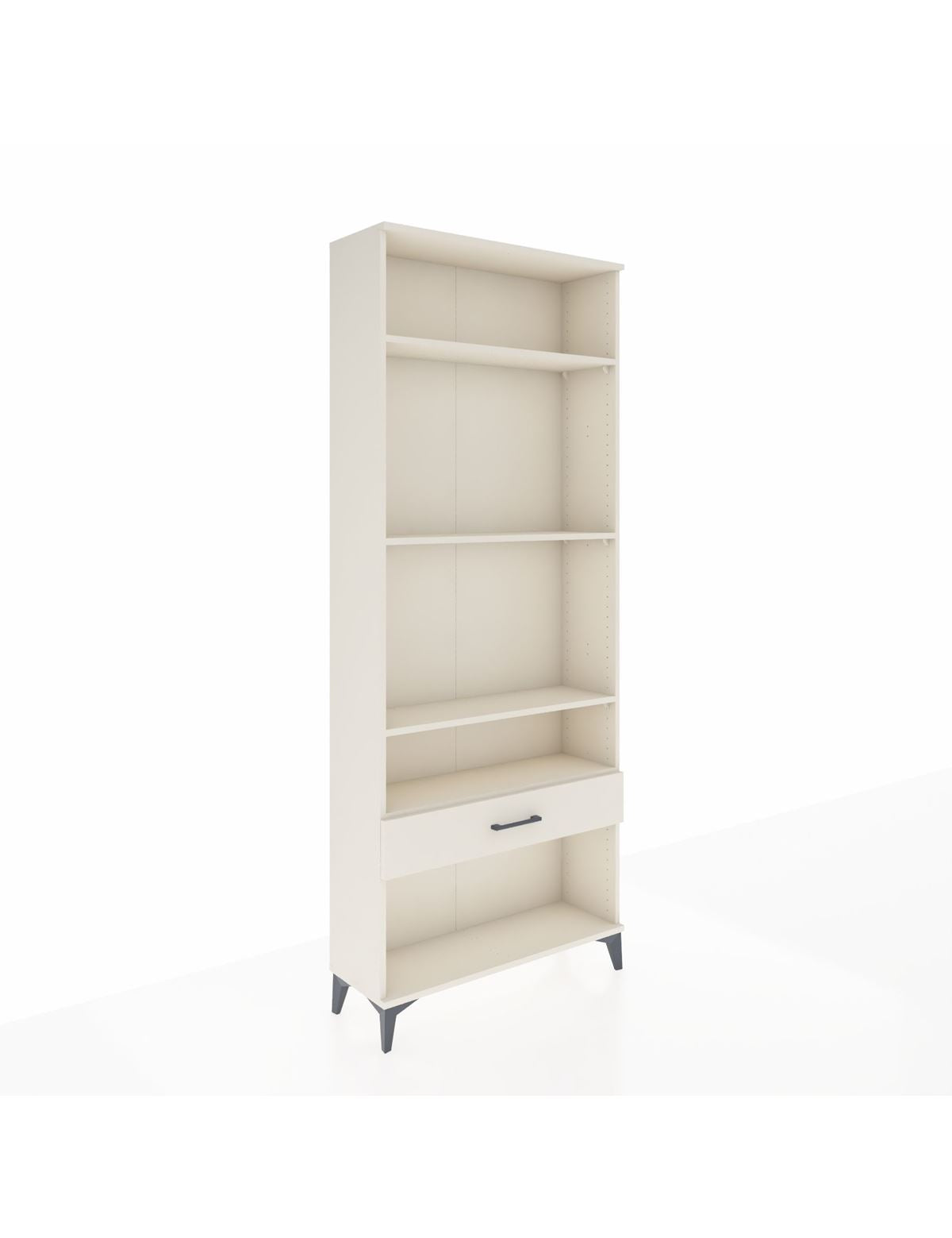 Arges Dolap 4 Raflı Tek Çekmeceli 88x30x221 Aytaşı-Aytaşı