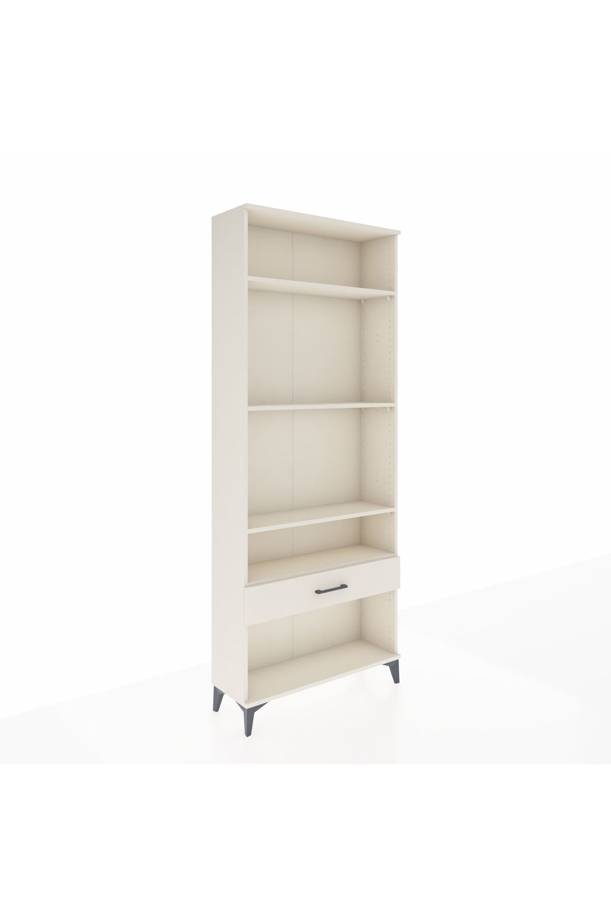 Arges Dolap 4 Raflı Tek Çekmeceli 88x30x221 Aytaşı-Aytaşı